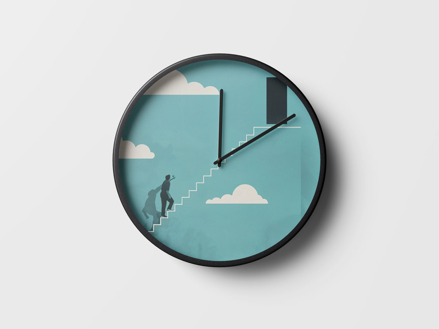 Truman Show Wall Clock – Inspirational Movie Art Decor