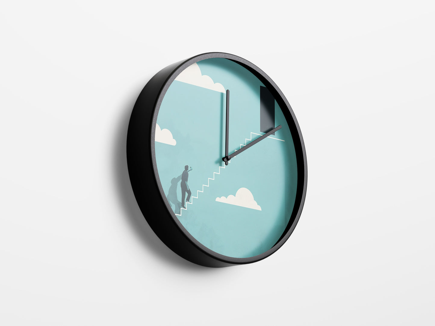 Truman Show Wall Clock – Inspirational Movie Art Decor