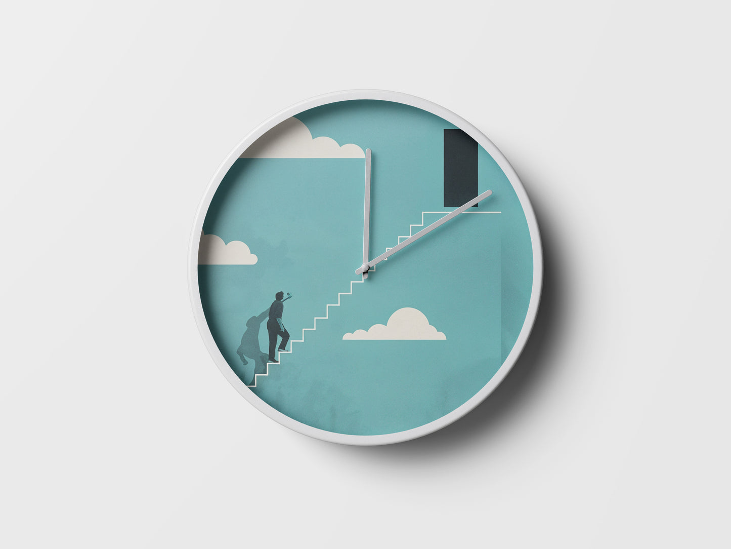 Truman Show Wall Clock – Inspirational Movie Art Decor