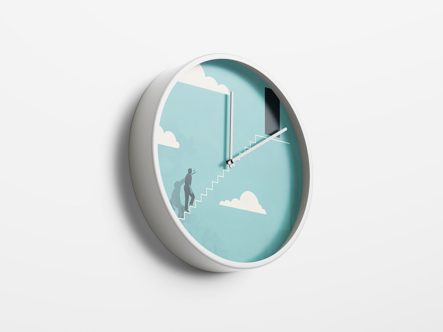 Truman Show Wall Clock – Inspirational Movie Art Decor