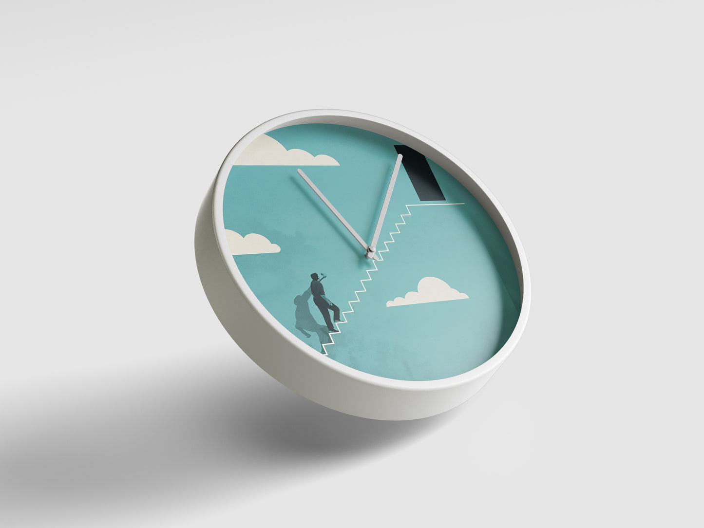 Truman Show Wall Clock – Inspirational Movie Art Decor